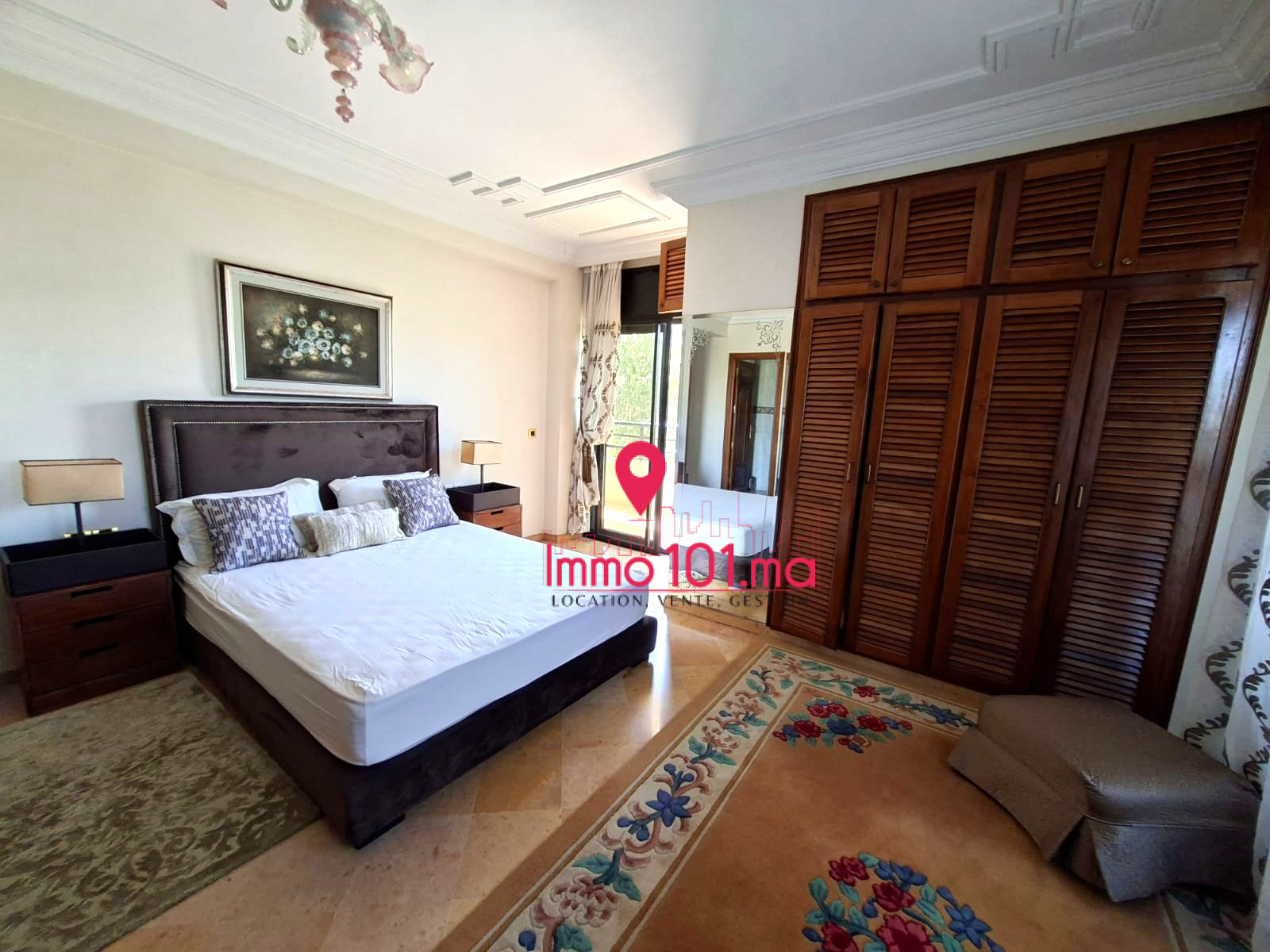Location appartement meublé à Hay Riad SILAM2563